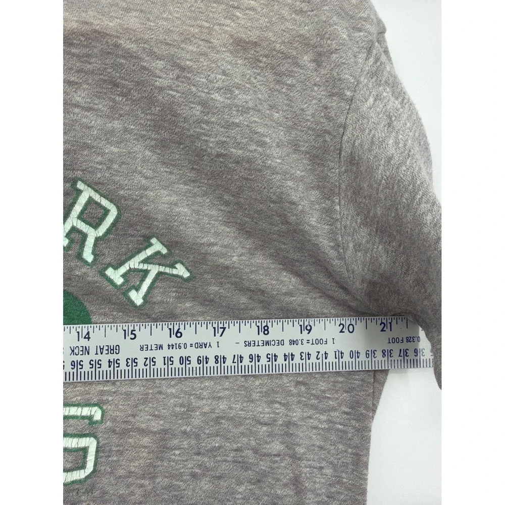 Vintage Champion New York Jets 85 T Shirt XL Gray Heather Single Stitch USA Made - Picture 5 of 9